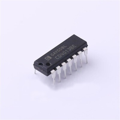 CD4013BE Flip Flop D-Type Pos-Edge 2-Element 14-Pin PDIP